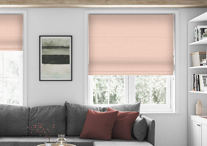 Luxor, Rosedust - Roman Blind - Image 3